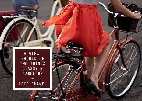 Cycling Lady