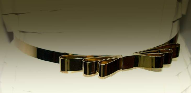 MUSE Gold Papillon Belt
