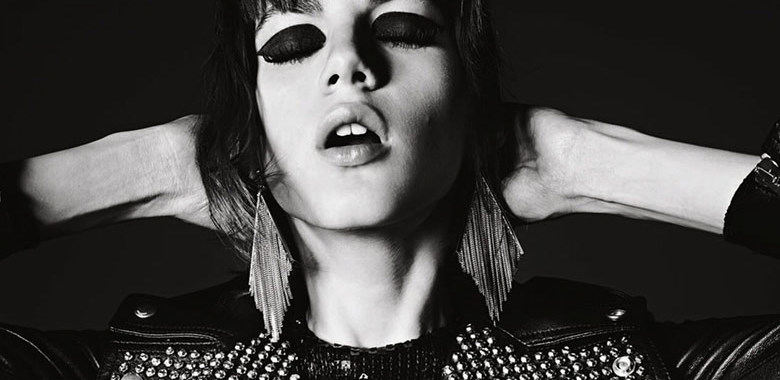 Valary Kaufman for Saint Laurent