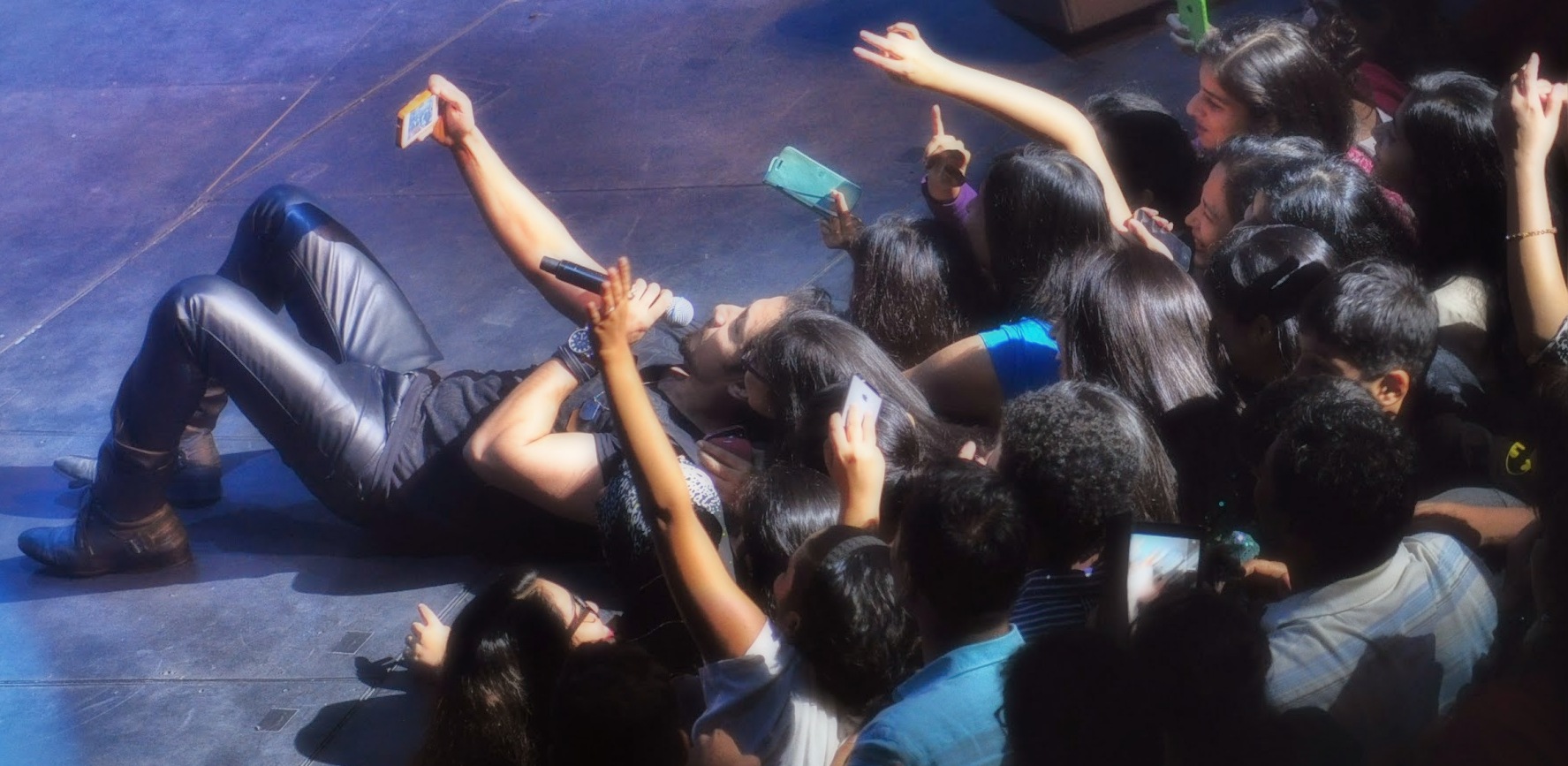 Ali Zafar in Singapore