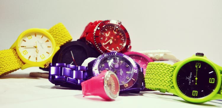 Toy Watch Colour Wrist Watch Trend