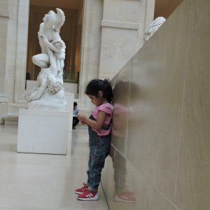 Raniya at Louvre