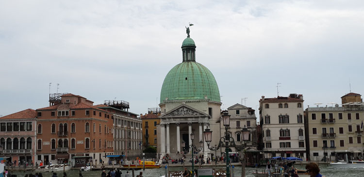 Outside the Venice Train Station