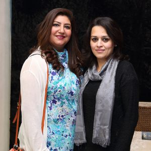 Rima Farid and Amina Faisal