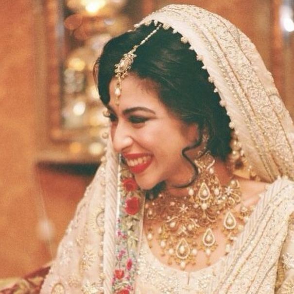 Meesha Shafi Real Bride