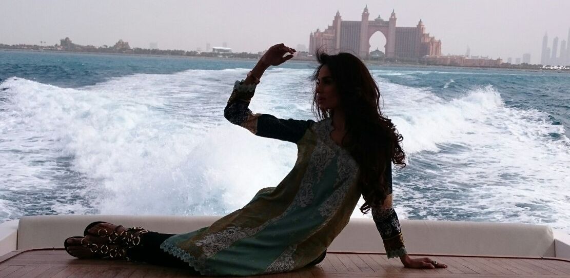 Mehreen Syed for HSY Lawn 2015 by Ittehad Textiles