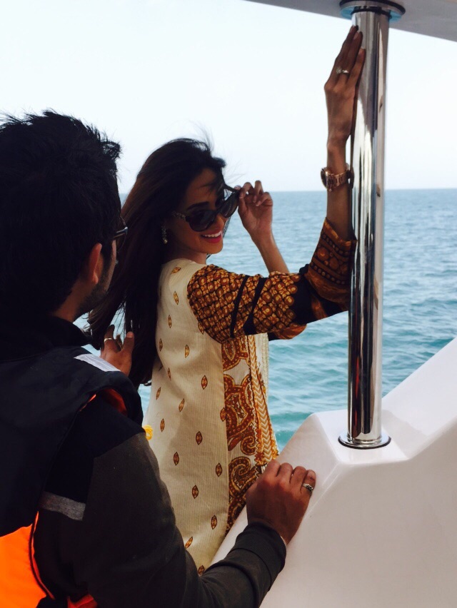 Mehreen Syed for HSY Lawn