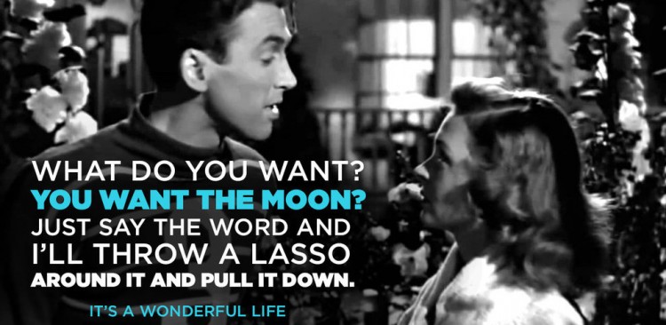 It's a wonderful life quote