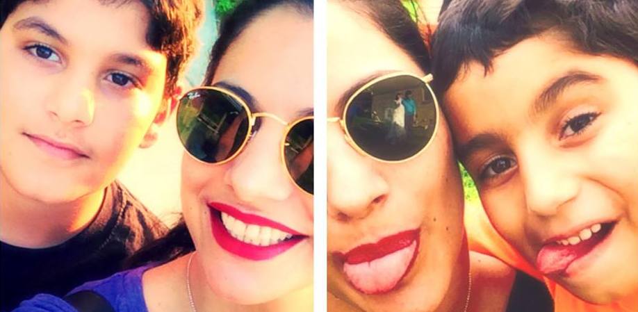 Cybil Chowdhry Family