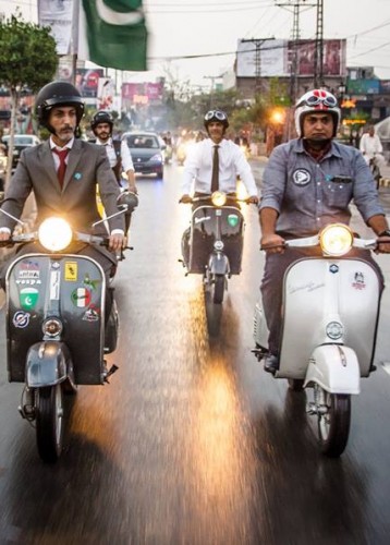 LIVE TWEED. RIDE DAPPER biker lahore