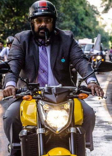 LIVE TWEED. RIDE DAPPER biker lahore