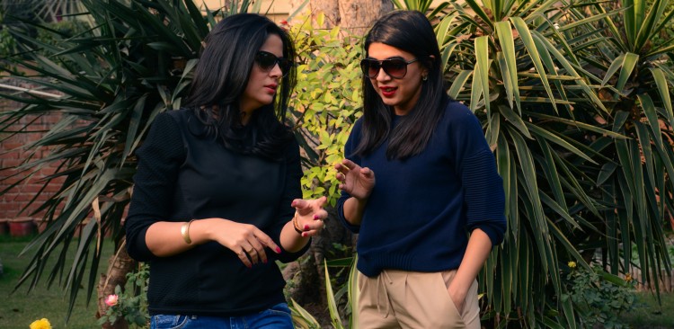 Amna Niazi and Sadaf Zarrar