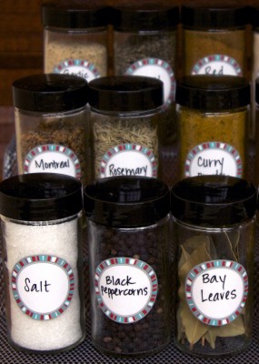 Organization Labels_Name Bubbles Write On Spices