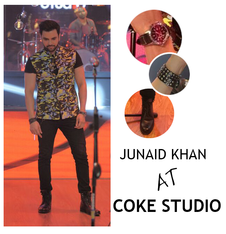 Junaid Khan at Coke Studio