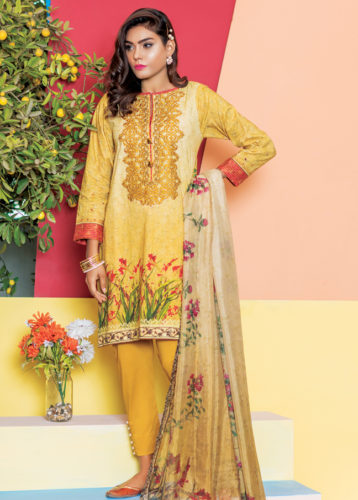 Satrangi Lawn - Three Piece Unstitched