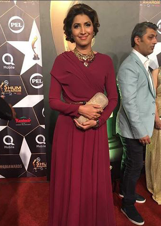 vaneeza Ahmed Hum Awards