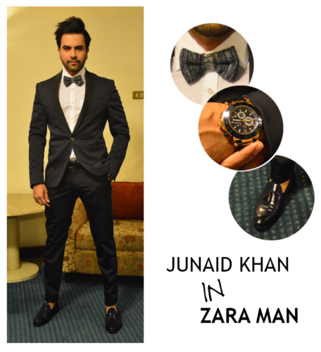 Junaid Khan in Zara Man Hum Awards