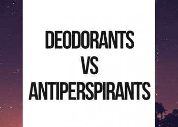 Deodorants vs. antiperspirants