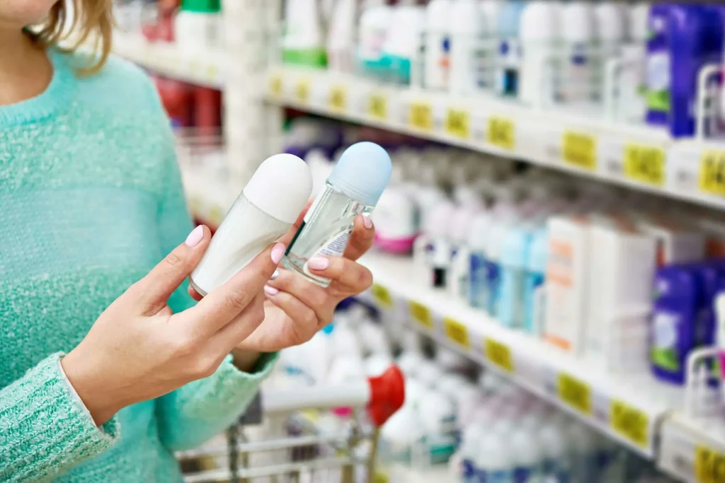 Deodorants vs. antiperspirants