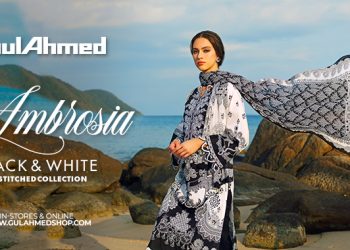 5 TRENDY LOOKS WITH GULAHMED’S BLACK AND WHITE UNSTITCHED COLLECTION