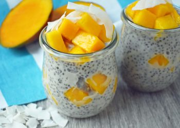 Easy Mango Coconut Chia Pudding Recipe